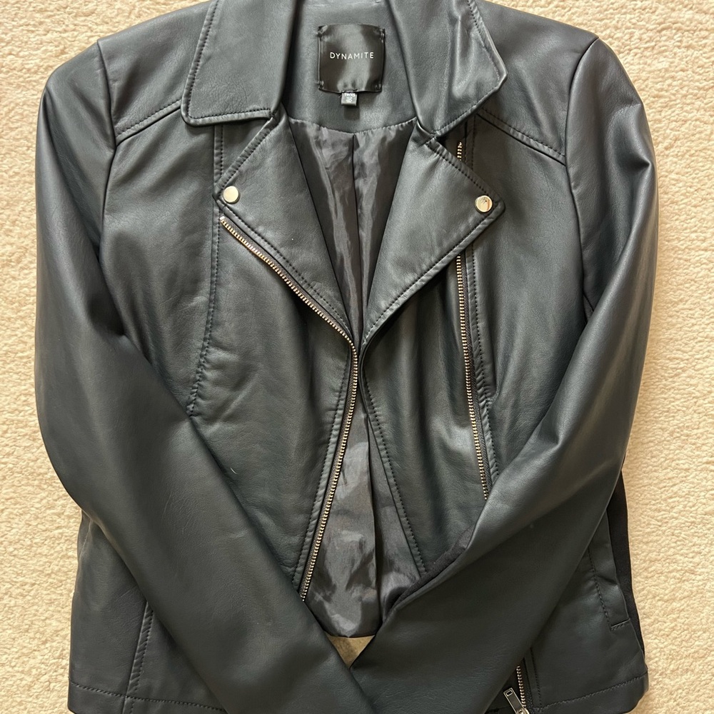 Dynamite Black Women's Leather Jacket